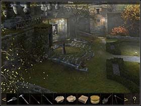 2 - Ogród, nisza - Watykan, 8 listopada 2008 - Chronicles of Mystery: Rytuał Skorpiona - poradnik do gry