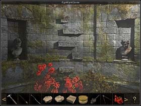 4 - Ogród, nisza - Watykan, 8 listopada 2008 - Chronicles of Mystery: Rytuał Skorpiona - poradnik do gry