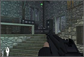 Wchodząc do budynku, skieruj się do narożnika naprzeciwko wejścia - Poradnik do gry - Etap I - Whites Estate (cz.1) | Quantum of Solace - Quantum of Solace - poradnik do gry