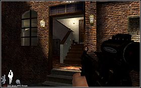 Przejdź dalej ulicą i wejdź do mieszkania po lewej - Etap II - Siena (cz.2) | Quantum of Solace - Quantum of Solace - poradnik do gry
