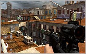 Po jej zakończeniu znajdziesz się po przeciwnej stronie ulicy - Etap II - Siena (cz.2) | Quantum of Solace - Quantum of Solace - poradnik do gry