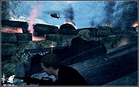 Po jego wyeliminowaniu wejdziesz w posiadanie pierwszej pukawki, a chwilę później zostaniesz zaatakowany - Etap IV - Sink Hole | Quantum of Solace - Quantum of Solace - poradnik do gry