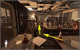 Następnie zeskocz do szybu w podłodze, przykucnij i przejdź dalej - Etap VI - Construction Site | Quantum of Solace - Quantum of Solace - poradnik do gry