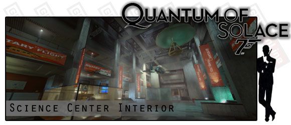 1 - Etap VIII - Science Center Interior (cz.1) | Quantum of Solace - Quantum of Solace - poradnik do gry