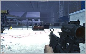 W ten sposób trafisz do wielkiego hangaru, z wielkim samolotem - Etap IX - Miami Airport (cz.2) | Quantum of Solace - Quantum of Solace - poradnik do gry