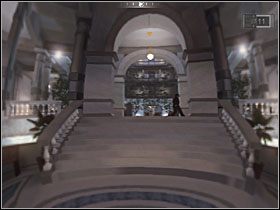 Następnie pokonaj kolejne schody i wyjdź na zewnątrz - Etap XII - Casino Poison | Quantum of Solace - Quantum of Solace - poradnik do gry