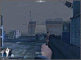 Dotrzesz do miejsca pokazanego na zdjęciu [03] - Etap XIII - Barge (cz.1) | Quantum of Solace - Quantum of Solace - poradnik do gry