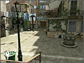 Przejdź nim i skręć w lewo, przechodząc przez otwartą bramkę - Etap XIV - Venice (cz.1) | Quantum of Solace - Quantum of Solace - poradnik do gry