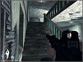 w stronę schodów - Etap XIV - Venice (cz.3) | Quantum of Solace - Quantum of Solace - poradnik do gry