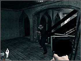 Przerwie ją tylko moment, w którym - używając pistoletu na gwoździe - załatwisz ostatniego wroga - Etap XIV - Venice (cz.3) | Quantum of Solace - Quantum of Solace - poradnik do gry