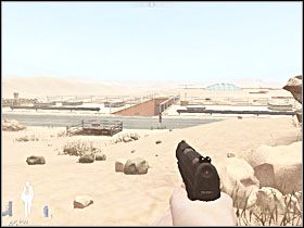 Po przejęciu kontroli nad bohaterem skieruj się w stronę wjazdu na podziemny parking - Etap XV - Eco Hotel (cz.1) | Quantum of Solace - Quantum of Solace - poradnik do gry