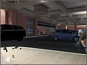 Z tego miejsca podczas pierwszego ataku wybiegną przeciwnicy - Etap XV - Eco Hotel (cz.1) | Quantum of Solace - Quantum of Solace - poradnik do gry