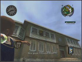 Ty spokojnie złap swój rower (jeżeli nim przyjechałeś) albo wyprowadź jakiś z garażu i pojedź za nim - Rozdział II (3) | Opis przejścia Bully Scholarship Edition - Bully: Scholarship Edition - poradnik do gry