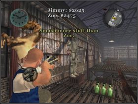 Najwięcej przedmiotów zalega w dolnych częściach składów, choć są mniej warte od tych zalegających na górze - Rozdział V (3) | Opis przejścia Bully Scholarship Edition - Bully: Scholarship Edition - poradnik do gry