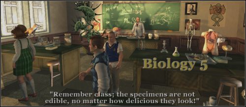 Na biologii przede wszystkim musisz umieć operować skalpelem, czyli innymi słowy używać swojej myszki do obrysowywania takiego serca na przykład - Biologia | Zajęcia szkolne w Bully Scholarship Edition - Bully: Scholarship Edition - poradnik do gry