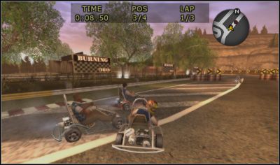 Umożliwia to wizyta w wesołym miasteczku, gdzie wsiadanie do ścigaczy jest jedną z atrakcji - Wyścigi gokartowe | 100% w Bully Scholarship Edition - Bully: Scholarship Edition - poradnik do gry