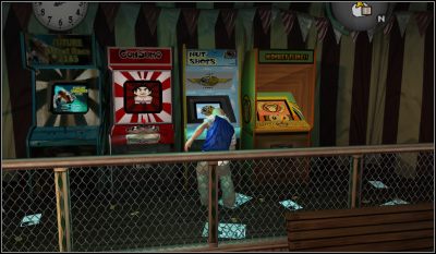 Dla porządku wskazałem na mapce dodatkowe punkty występowania automatów z nieliczącymi się grami Future Street Race 2165 (4) i jego trójwymiarowym odpowiednikiem Future Street Race 3D (5) - Gry arcade | 100% w Bully Scholarship Edition - Bully: Scholarship Edition - poradnik do gry