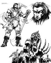 Zanim dotrzemy do wrót miasta czeka nas pojedynek z pierwszym z czterech upiornych jeźdźców - Solucja cz.2 | Summoner - Summoner - poradnik do gry