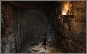 Przeskocz ponad skalnym rumowiskiem znajdującym się za zakrętem korytarza - Mediterranean Sea - Niflheim (cz.1) | Solucja Tomb Raider Underworld - Tomb Raider: Underworld - poradnik do gry