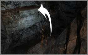 Znajdziesz się w kolejnej dziurze, Przeskocz na powalony blok skalny - Mediterranean Sea - Niflheim (cz.1) | Solucja Tomb Raider Underworld - Tomb Raider: Underworld - poradnik do gry