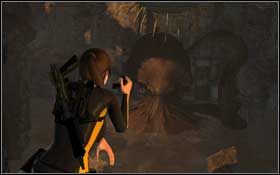 Niestety, kolejna brama blokowana jest przez wielkiego krakena, który usadowił się w wodzie naprzeciwko wejścia - Mediterranean Sea - Niflheim (cz.1) | Solucja Tomb Raider Underworld - Tomb Raider: Underworld - poradnik do gry