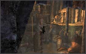 Powinieneś teraz stać w miejscu, z którego widać trzy kolumny - Mediterranean Sea - Niflheim (cz.1) | Solucja Tomb Raider Underworld - Tomb Raider: Underworld - poradnik do gry