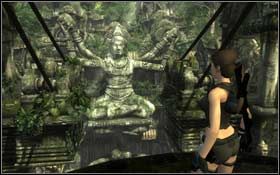 Przeskakując z belki na belkę przejdź do dalszej części korytarza i wyjdź na zewnątrz - Coastal Thailand - Remnants (cz.2) | Solucja Tomb Raider Underworld - Tomb Raider: Underworld - poradnik do gry