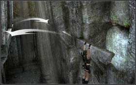 Przeskocz na drugą stronę, przejdź kawałek po kamiennej belce, a następnie znowu przeskocz na drugą stronę - Coastal Thailand - Bhogavathi (cz.2) | Solucja Tomb Raider Underworld - Tomb Raider: Underworld - poradnik do gry