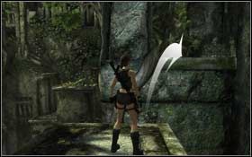 Stamtąd przeskocz na szczyt filara, a z niego w pobliże kolejnego klejnotu - Coastal Thailand - Bhogavathi (cz.3) | Solucja Tomb Raider Underworld - Tomb Raider: Underworld - poradnik do gry