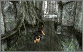 Wykorzystując linkę z hakiem przeskocz nad rozpadliną - Coastal Thailand - Bhogavathi (cz.3) | Solucja Tomb Raider Underworld - Tomb Raider: Underworld - poradnik do gry