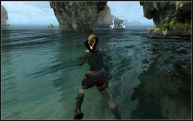 Płyń cały czas przed siebie, aż w końcu znajdziesz się przed kamienną bramą - Coastal Thailand - Puppet No Longer | Solucja Tomb Raider Underworld - Tomb Raider: Underworld - poradnik do gry