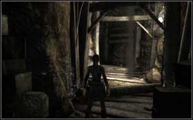 a z niego do wyjścia prowadzącego na zewnątrz - Croft Manor - Protected by the Dead (cz.2) | Solucja Tomb Raider Underworld - Tomb Raider: Underworld - poradnik do gry