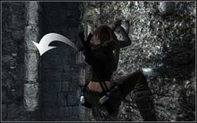 Idź cały czas w lewym kierunku, aż dojdziesz do kikuta kolumny zwisającego z sufitu - Southern Mexico - Xibalba (cz.2) | Solucja Tomb Raider Underworld - Tomb Raider: Underworld - poradnik do gry