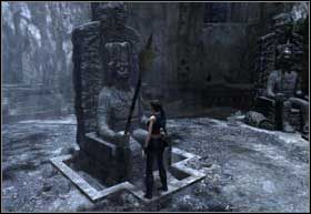 Przed jedną z rzeźb leży maczuga - Southern Mexico - The Midgard Serpent (cz.1) | Solucja Tomb Raider Underworld - Tomb Raider: Underworld - poradnik do gry