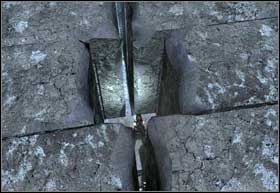 Teraz, kiedy na kilka sekund otworzy się przejście podbiegnij do środka komnaty i wejdź na niego - Southern Mexico - The Midgard Serpent (cz.1) | Solucja Tomb Raider Underworld - Tomb Raider: Underworld - poradnik do gry