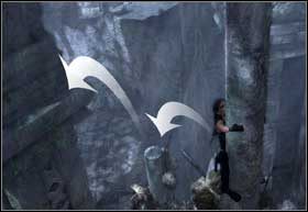 Wejdź na jej szczyt, skąd skocz w kierunku następnej i jeszcze następnej - Southern Mexico - The Midgard Serpent (cz.2) | Solucja Tomb Raider Underworld - Tomb Raider: Underworld - poradnik do gry