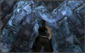 Przesuń jedną z kolumn do przodu, aż znajdzie się w małym zagłębieniu - Southern Mexico - Land of the Dead (cz.2) | Solucja Tomb Raider Underworld - Tomb Raider: Underworld - poradnik do gry