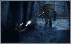 W pomieszczeniu, do którego właśnie dotarłeś leży wielkie, wydające się być martwe cielsko - Jan Mayen Island - Valhalla (cz.2) | Solucja Tomb Raider Underworld - Tomb Raider: Underworld - poradnik do gry