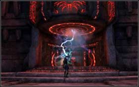 Wskocz na leżącą po lewej kolumnę, przejdź nią kilka kroków, wskocz na fragment ściany, a z niej na taras po drugiej stronie komnaty - Arctic Sea - Helheim (cz.2) | Solucja Tomb Raider Underworld - Tomb Raider: Underworld - poradnik do gry