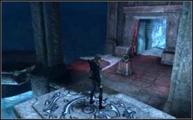 Wskocz na lewitujący fragment urządzenia - Arctic Sea - Out of Time (cz.1) | Solucja Tomb Raider Underworld - Tomb Raider: Underworld - poradnik do gry