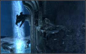 Poczekaj aż zrównasz się z jednym z bloków zewnętrznych I przeskocz na niego - Arctic Sea - Out of Time (cz.1) | Solucja Tomb Raider Underworld - Tomb Raider: Underworld - poradnik do gry