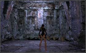 [19] Na prawo od przełącznika unoszącego nad krakenem misę z kolcami możesz odbijając się od ścian wejść do niszy znajdującej się nad przełącznikiem - Mediterranean Sea - Niflheim | Sekrety Tomb Raider Underworld - Tomb Raider: Underworld - poradnik do gry