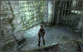 [60] Z miejsca, w którym znalazłeś [59] idź dalej, przeskocz wyrwę przy pomocy drążka na dalszą część galeryjki - Croft Manor - Protected by the Dead | Sekrety Tomb Raider Underworld - Tomb Raider: Underworld - poradnik do gry