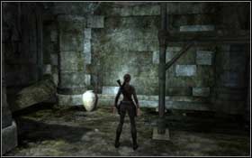 [61] W dzbanie, obok rusztowania po prawej stronie - Croft Manor - Protected by the Dead | Sekrety Tomb Raider Underworld - Tomb Raider: Underworld - poradnik do gry