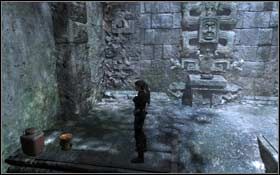 [104] W tej samej komnacie, na lewo od ołtarzyka z emblematem - Southern Mexico - The Midgard Serpent | Sekrety Tomb Raider Underworld - Tomb Raider: Underworld - poradnik do gry