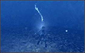 [151] W rowie oddzielającym fortecę od posągów - Arctic Sea - Helheim (cz.1) | Sekrety Tomb Raider Underworld - Tomb Raider: Underworld - poradnik do gry