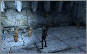 [172] [173] Po wyjściu z zalanego wodą korytarza, na tarasie - Arctic Sea - Helheim (cz.2) | Sekrety Tomb Raider Underworld - Tomb Raider: Underworld - poradnik do gry