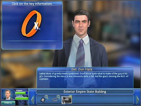 1 - Exterior Empire State Building | Odcinek 1 | CSI NY - CSI: NY - poradnik do gry