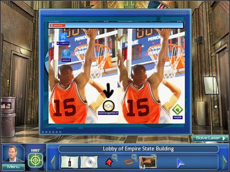 Zaczekaj aż zjawi się tu wartownik Bill Travers - Lobby of Empire State Building | Odcinek 1 | CSI NY - CSI: NY - poradnik do gry