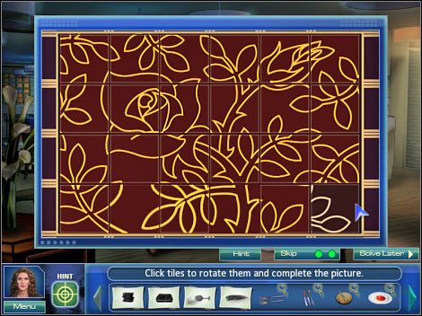 Druga mini-gra: Kliknij na przewróconym kieliszku (punkt 11) - Tutto di Amici dining room | Odcinek 2 | CSI NY - CSI: NY - poradnik do gry